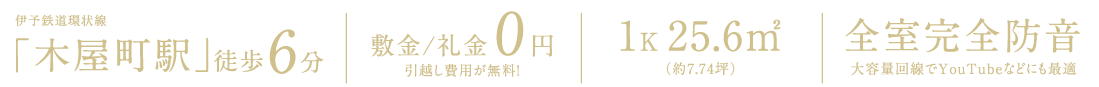 賃貸マンション敷金礼金0円